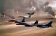 Kuwait / USA: USAF aircraft overfly Kuwaiti oil fires, Operation Desert Storm, 1991